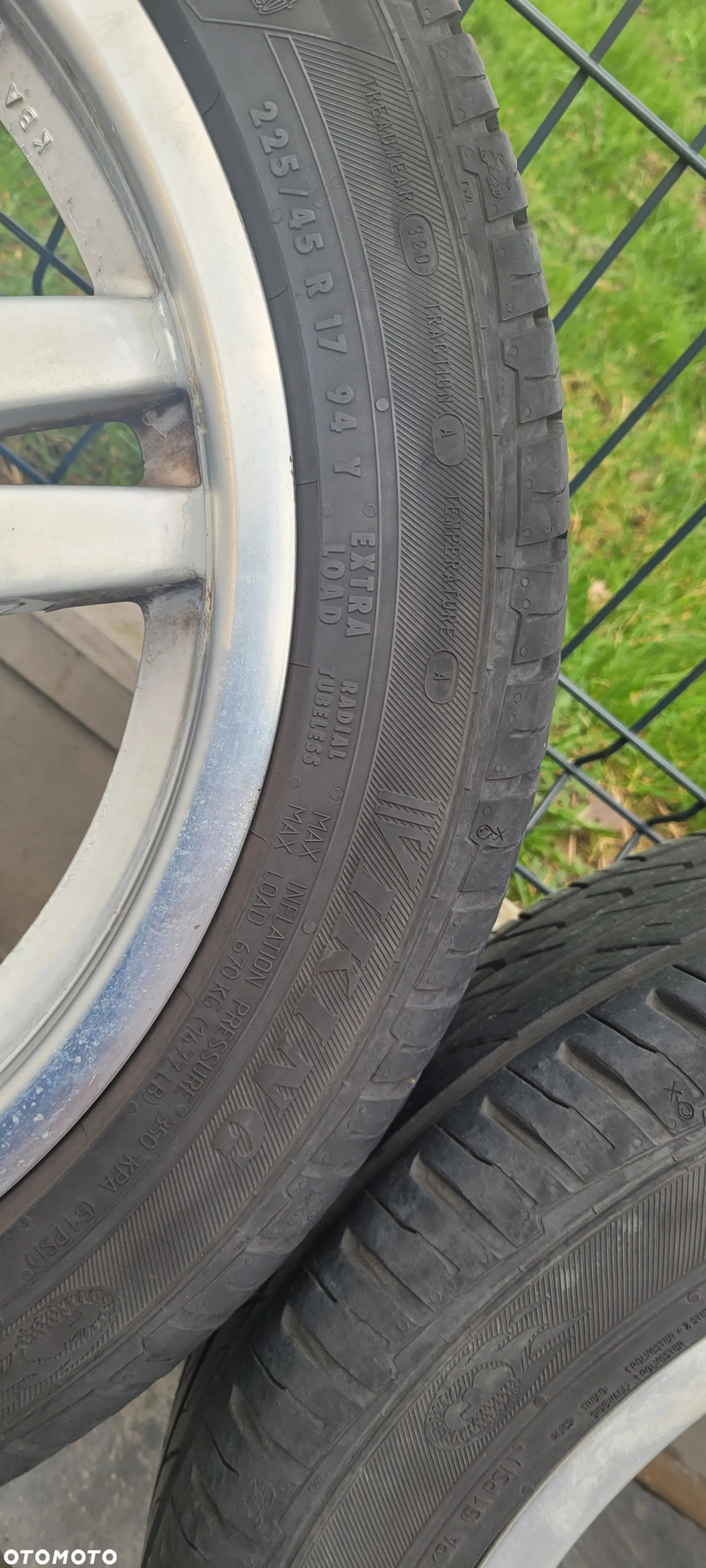 1000ZŁ ALUFELGI 17" VAG 5x100mm 17x7" LEON, GOLF, BORA, A3 8L, TOLEDO, OCTAVIA, NEW BEETLE - 9