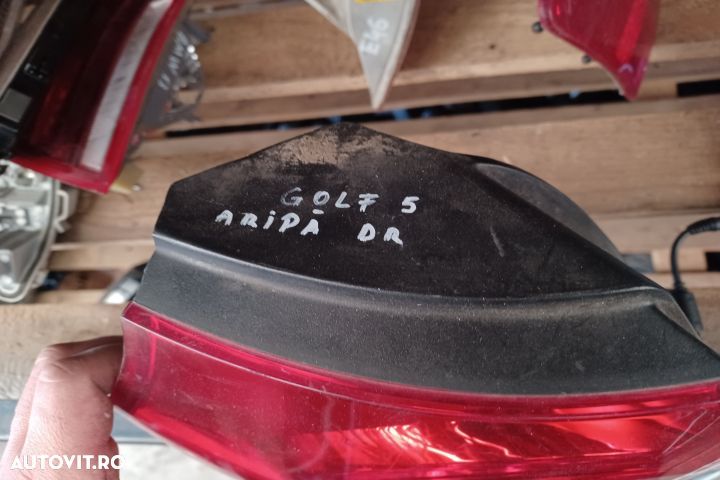 Lampa stop stanga pe aripa Volkswagen VW Golf 5 [2003 - 2009] Plus mi - 1