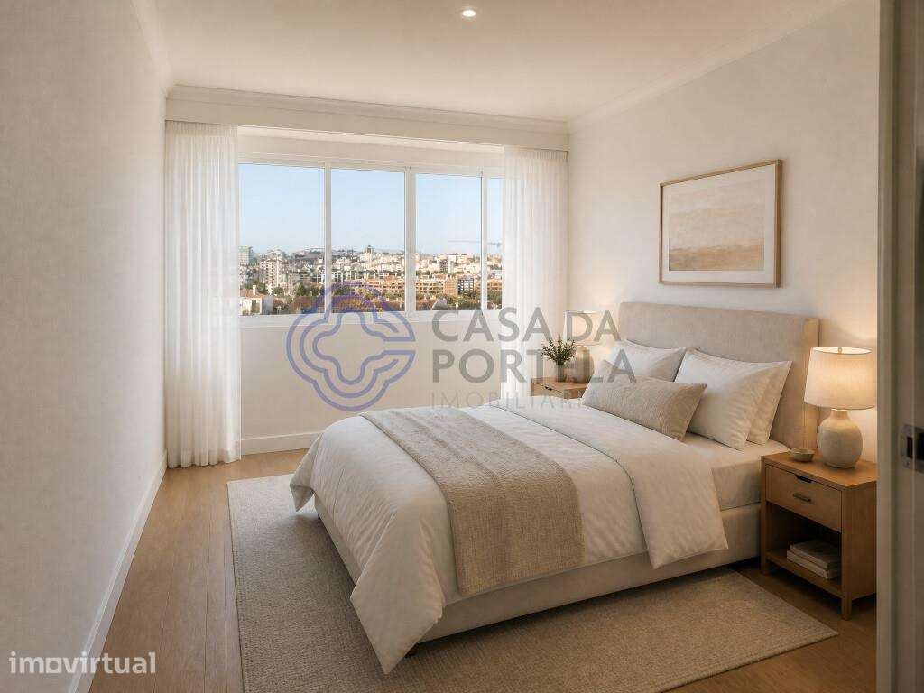 T3 em remodelação total com varanda em Benfica - Grande imagem: 5/18