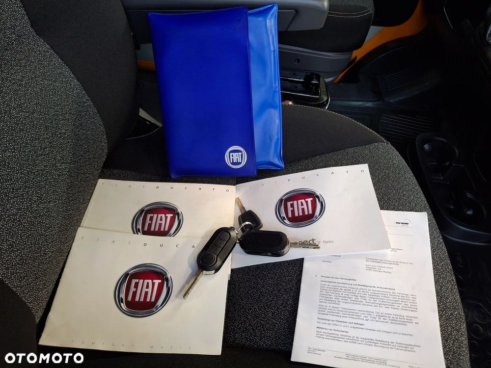 Fiat Ducato LIFT 2015r Automatyczna Skrzynia Biegów Brygadówka Doka Dubel Kabina Światła LED Hak Służba Autostradowa Służba Drogowa - 30