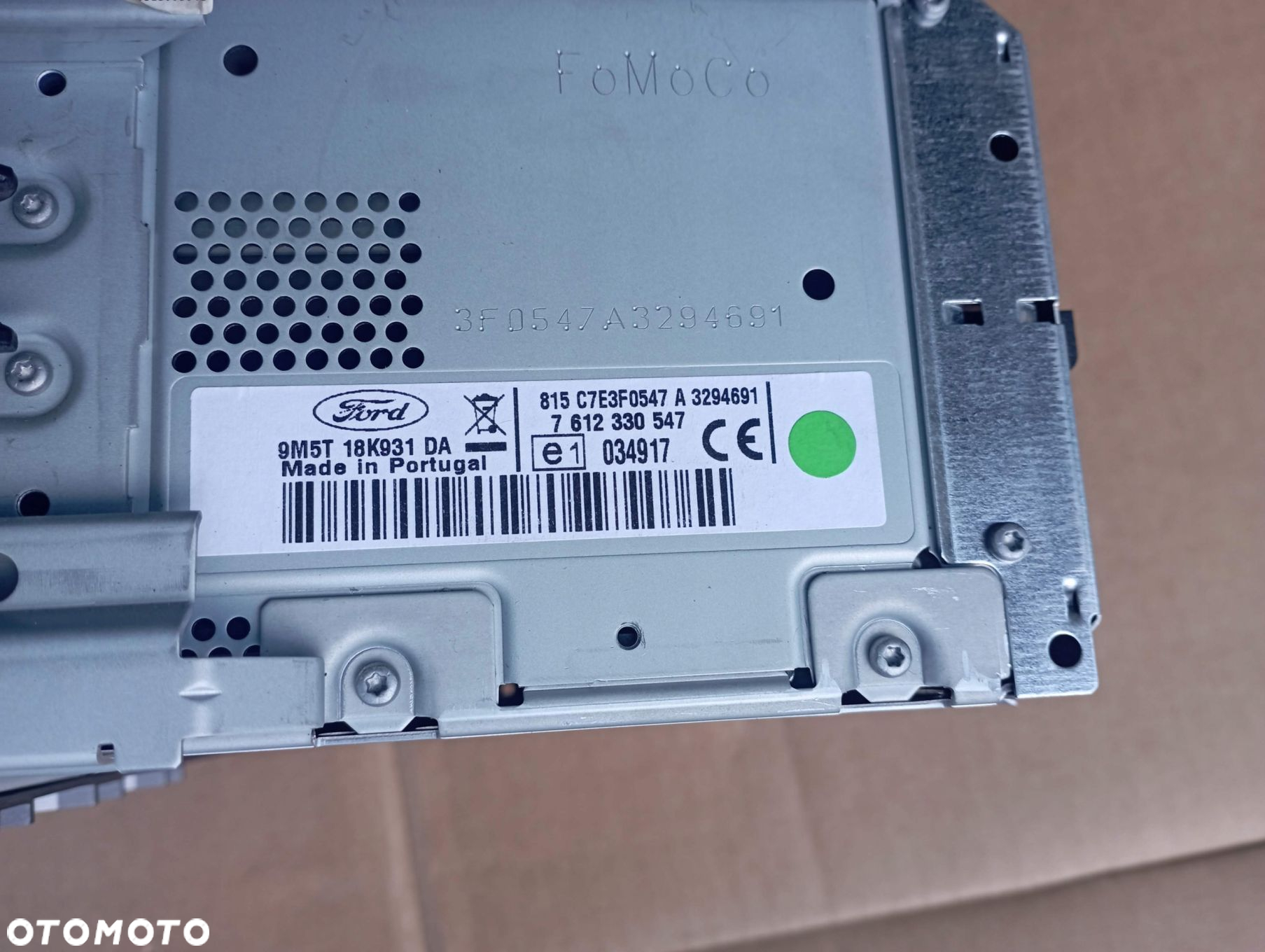 FORD FOCUS MK2 WYŚWIETLACZ EKRAN MONITOR RADIO 9M5T-18K931-DA - 5