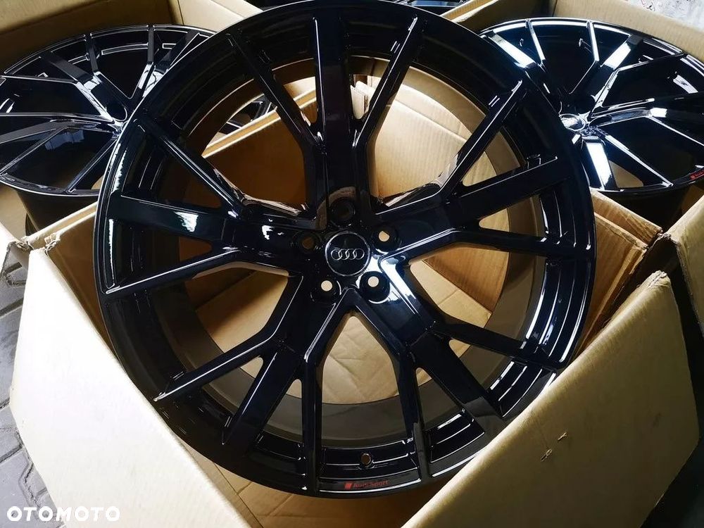 FELGI Audi q7 sq7 q8 SQ8 RSQ8 rs6 rs7 22'' BLACK - 10