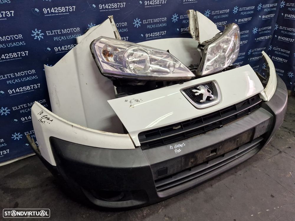 Frente completa usada PEUGEOT EXPERT 1.6 HDI capot parachoques oticas guardalamas - 3