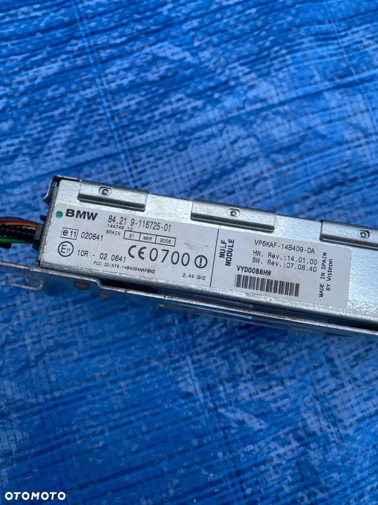 BMW E81 E87 E60 E61 E90 E91 MODUŁ BLUETOOTH 9116725 ORYGINAŁ - 3