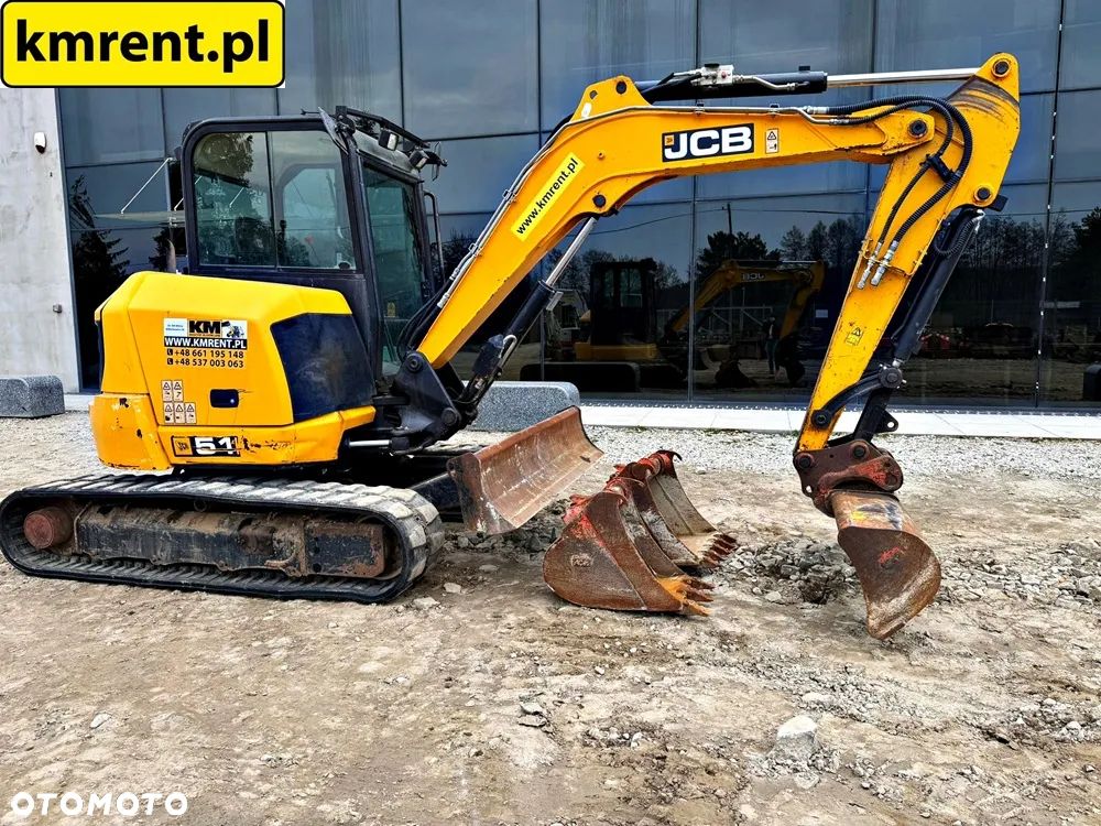JCB 51 MINI-KOPARKA 2018R. | JCB 8055 TAKEUCHI TB 250 CAT 305 YANMAR VIO - 36