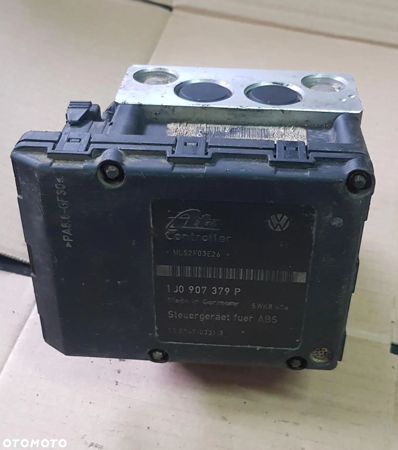 STEROWNIK ABS 1J0907379P POMPA 7M3614111H VW AUDI SEAT SKODA - 1