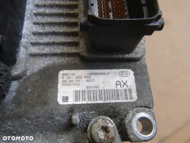 ZESTAW STARTOWY STACYJKA KOMPUTER IMMOBILIZER LICZNIK OPEL CORSA D 1.2 16V - 7