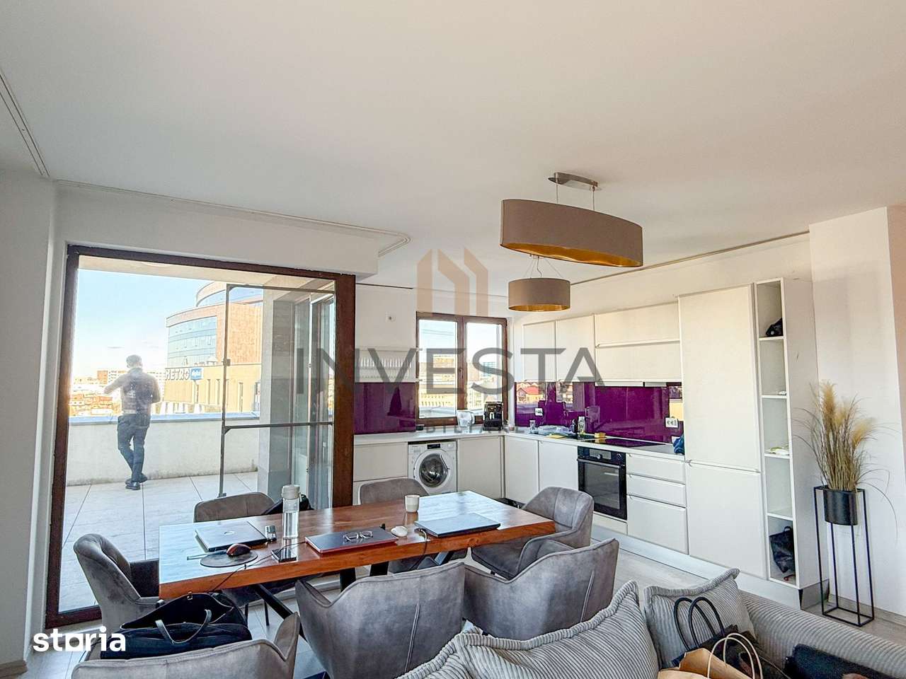 Penthouse 4 camere 120 mp utili + terasa 145 mp! Panorama spre lac! — fotografia 2