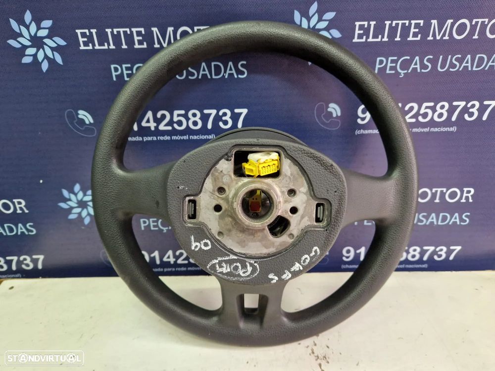 Volante usado borracha com airbag VW GOLF VI 6 - 5