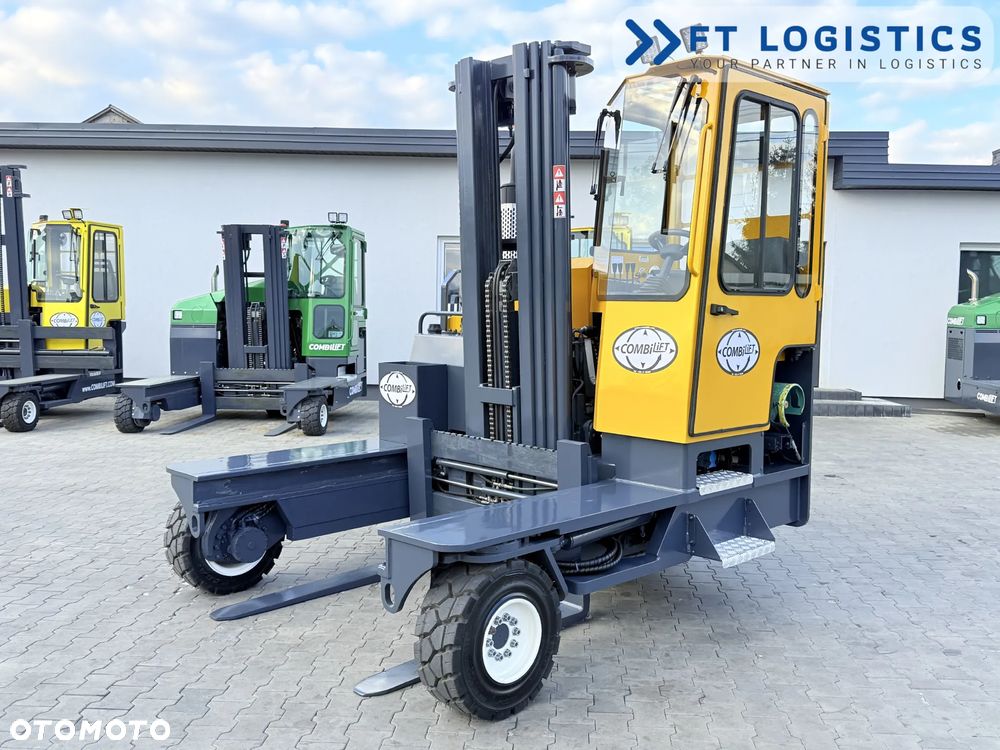 Combilift WÓZEK CZTEROKIERUNKOWY - WIELOKIERUNKOWY | COMBILIFT C5000XL | GAS | TRIPLEX 5550MM | POZYCJONER WIDEL | WOLNY SKOK | NOWE OPONY | PO SERWISIE | STAN IDEALNY | Szeroka oferta wózków czterokierunkowych i bocznych, dopasowanych do różnorodnych potrzeb i zastosowań