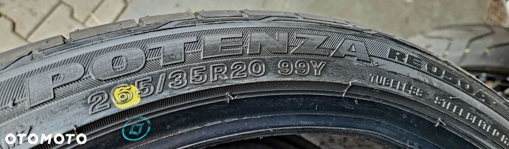 4x Bridgestone Potenza RE050A 265/35R20 99Y XL L557A - 5