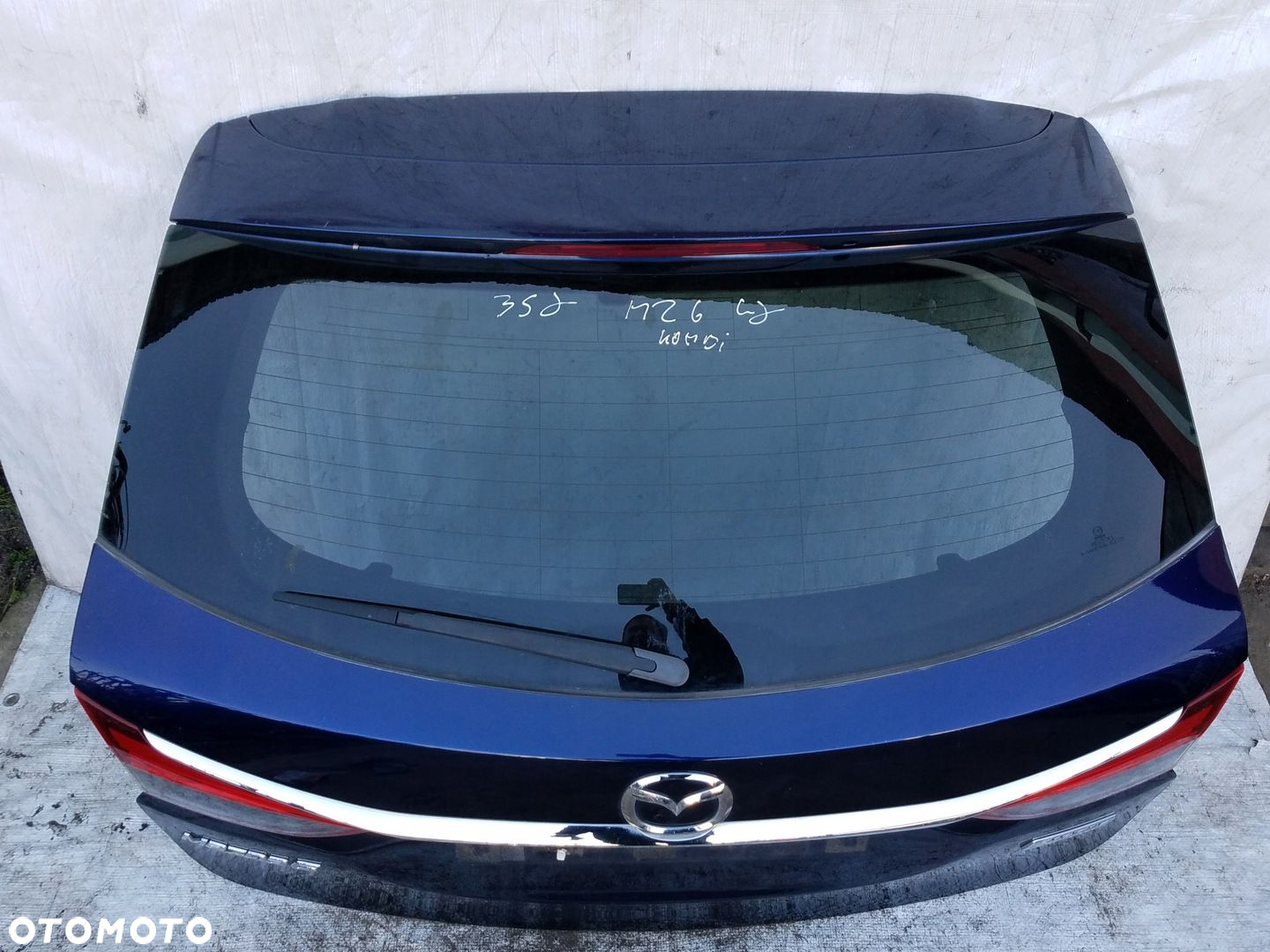 KLAPA BAGAŻNIKA TYŁ MAZDA 6 III GJ KOMBI KOD 35J - 2