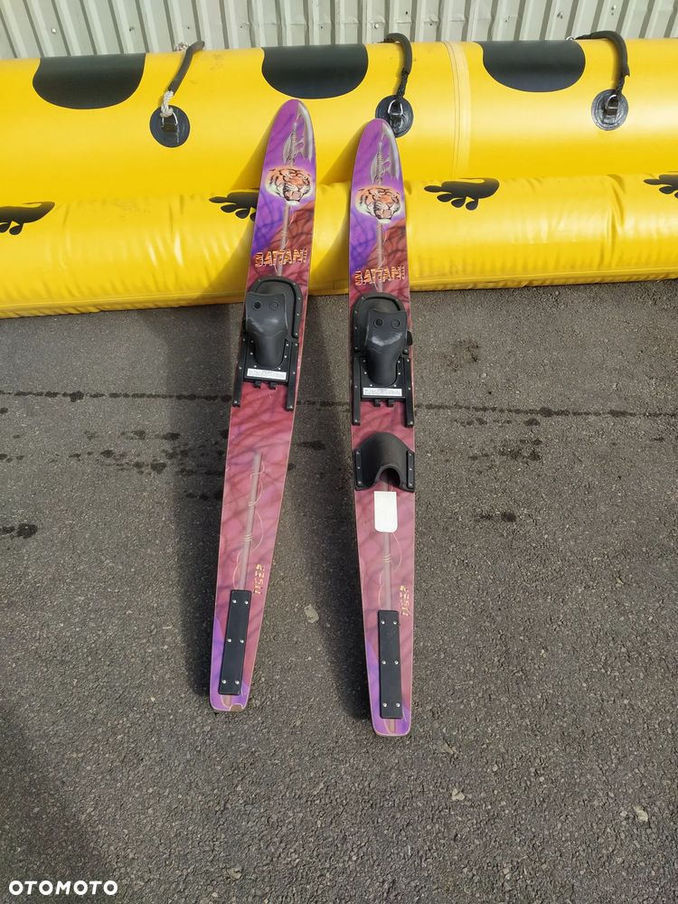 BANAN DO HOLOWANIA ŁÓDKA 7 OSOBOWY 7P NARTY WODNE WATER SKI KOŁO RATUNKOWE KOMPLET SPORTÓW WODNYCH - 6