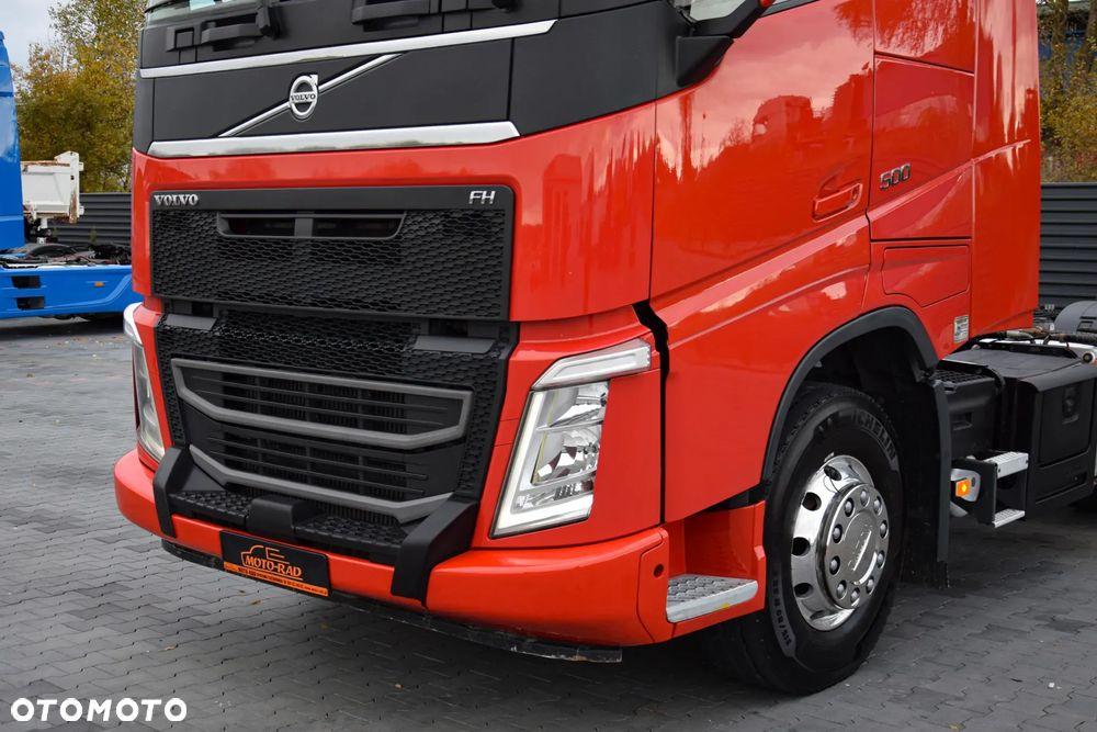 Volvo FH500 / NISKA KABINA / HYDRAULIKA / EURO 6 / ACC / LEDY / ALUFELGI / SERWISOWANY / SPROWADZONY - 9
