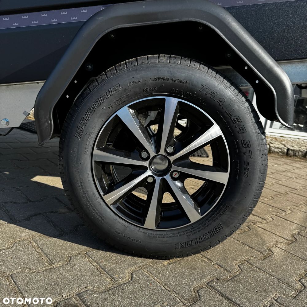 Brenderup 202x116x35 1205 LIMITOWANA CZARNA WERSJA, LAMPY LED, ALUFELGI - 4