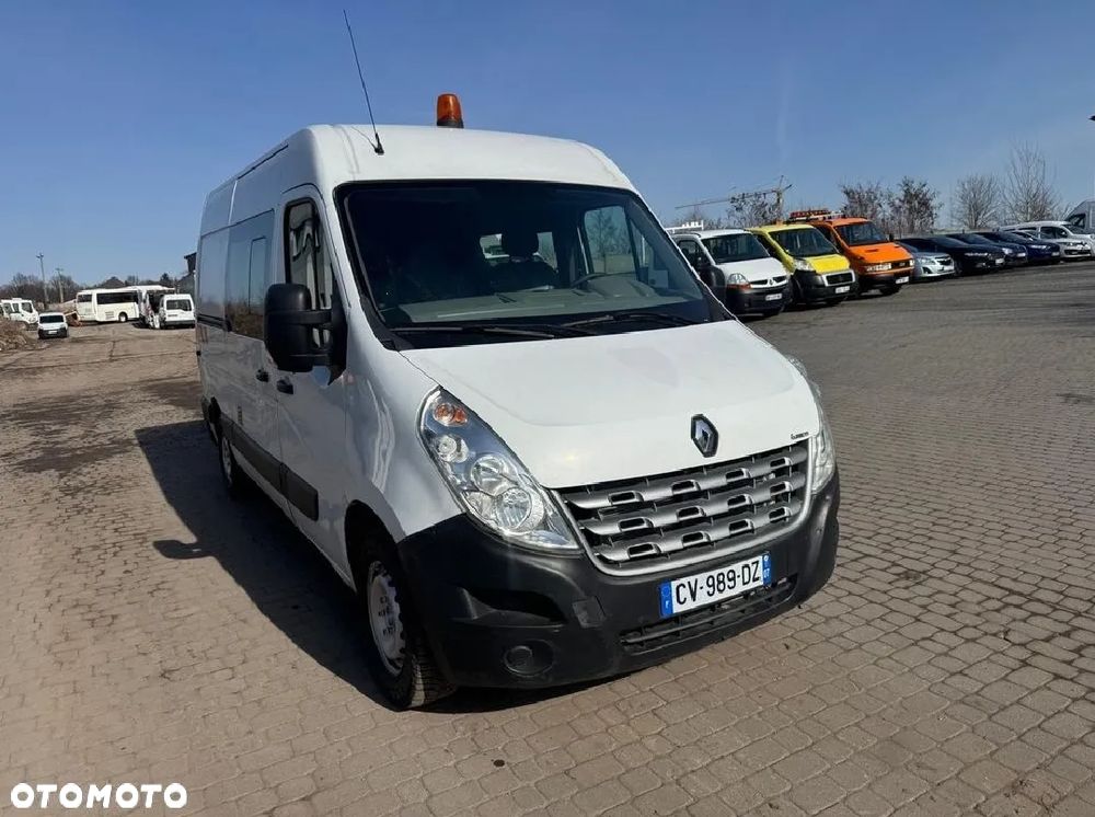 Renault Master 2013r. 6osob Brygadówka KLIMATYZACJA L2H2 - 5