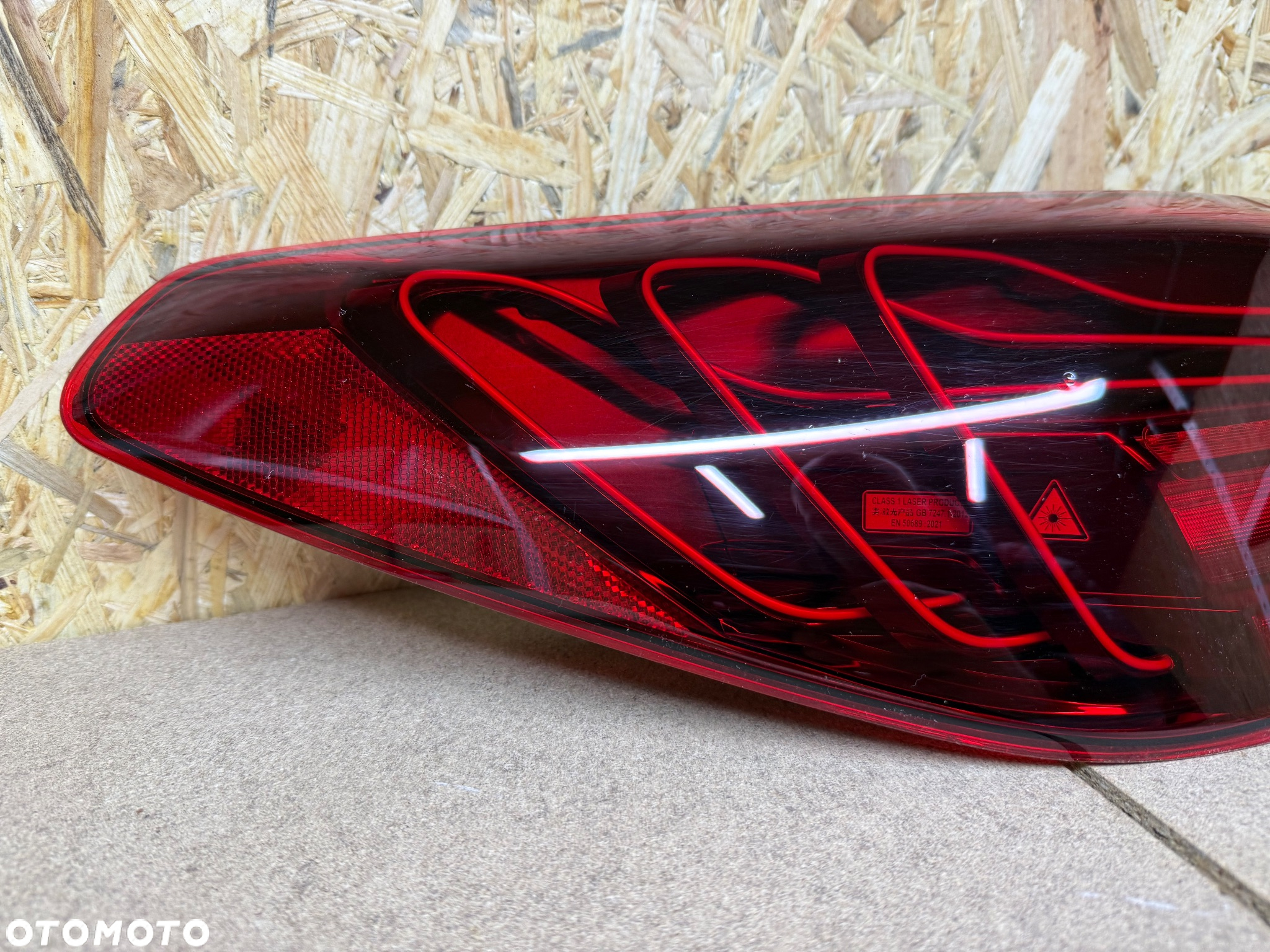 LAMPA TYŁ LEWA LASER BMW 4 M4 G22 G23 G26 G82 LCI 63215A37AB3 H35A37AB304 20090105AF - 4