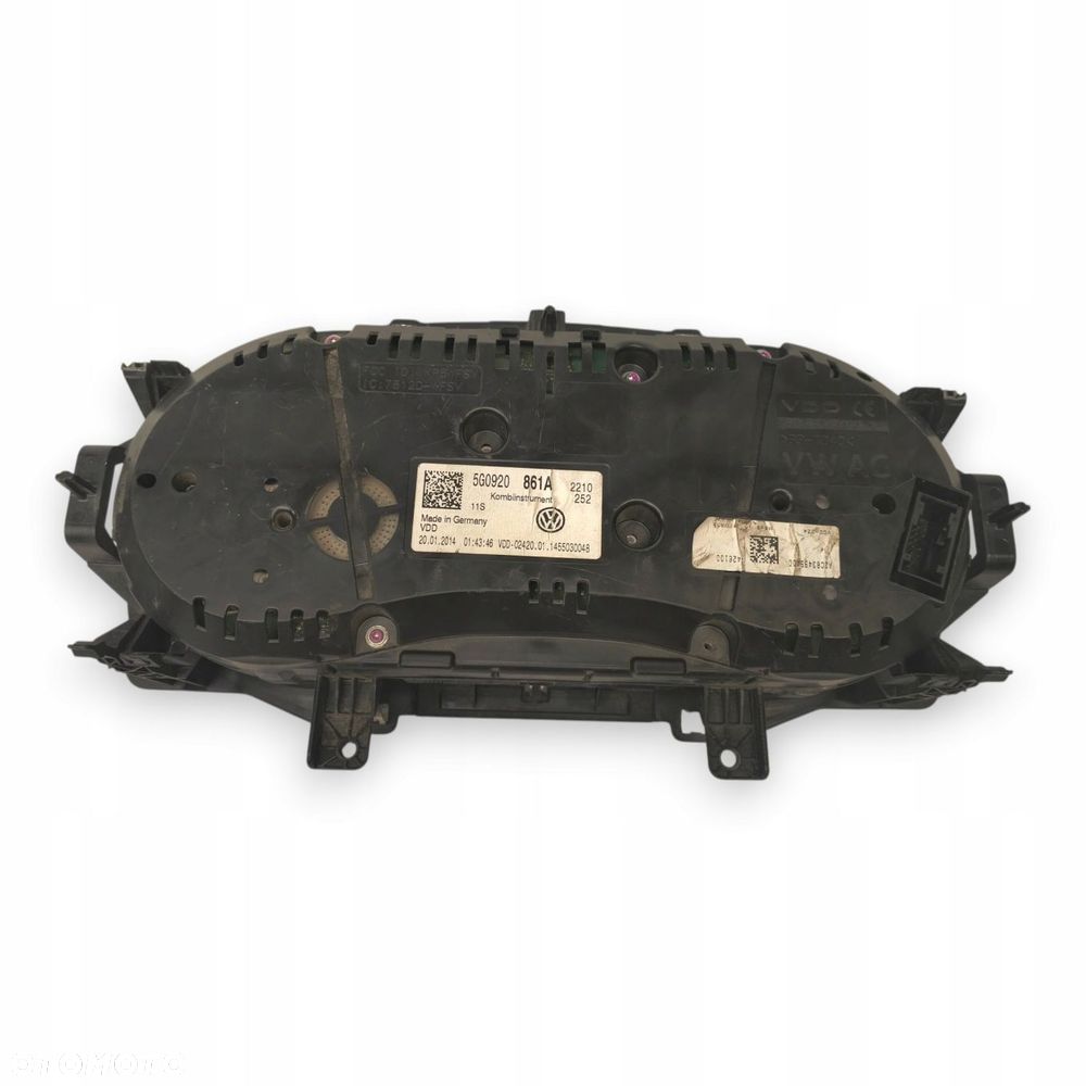 LICZNIK ZEGARY 5G0920861A VW Golf VII 1.6 2.0 TDI Diesel 205 486km europa - 16