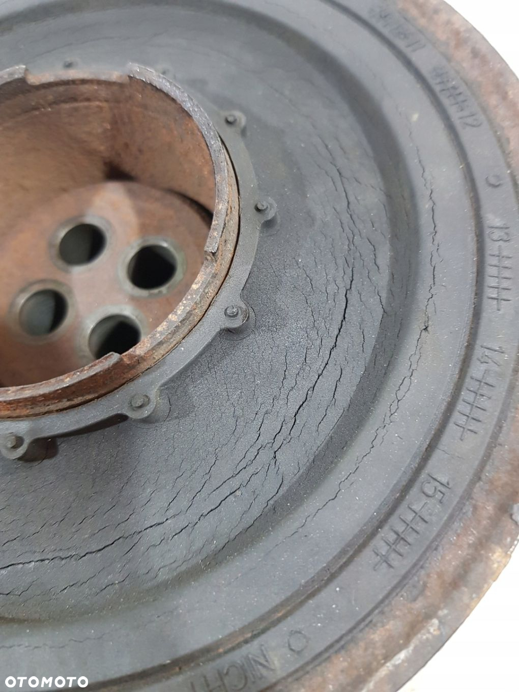 KOŁO PASOWE WAŁU 8512072 BMW E90 E91 F10 F15 F20 F30 2.0D N47D20C - 6