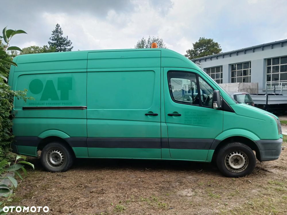 Volkswagen CRAFTER 2012r Blaszak średniak Furgon 2.0 TDI 140 KM KLIMA - 18