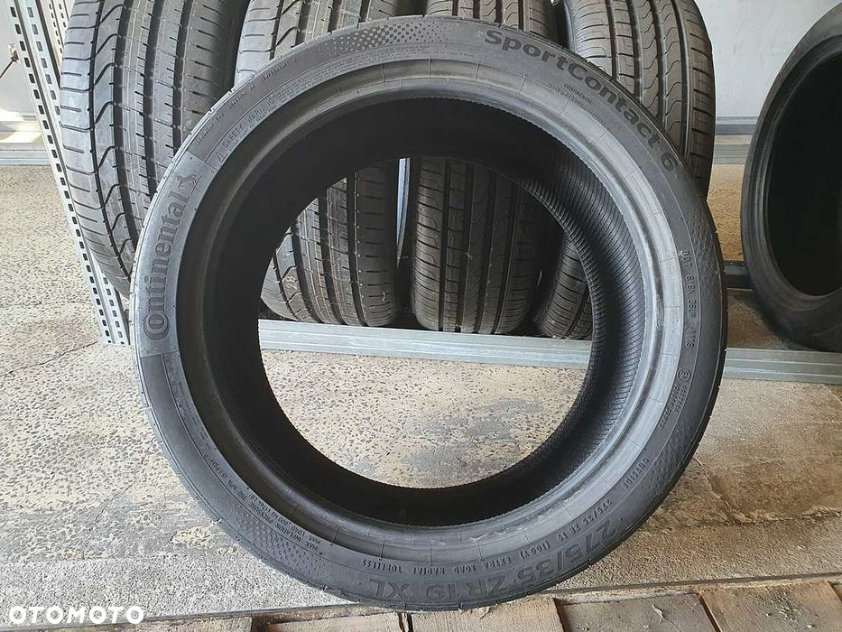 1x Opona letnia 275/35/19 CONTINENTAL SportContact 6 - 100Y XL 6.5mm - 3