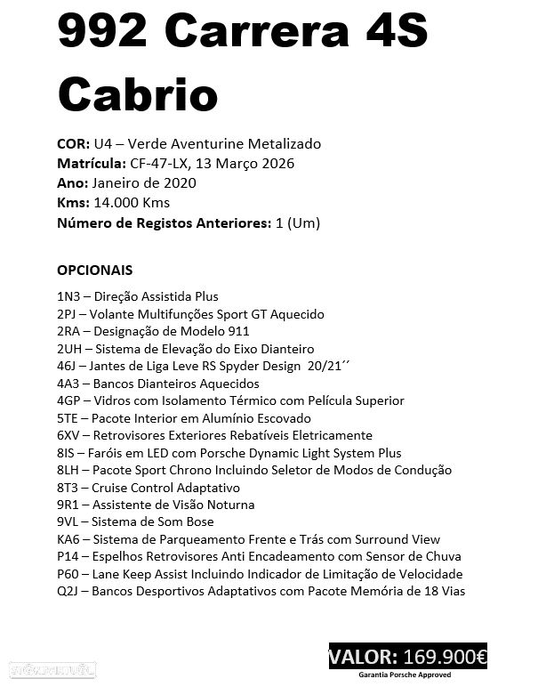 Porsche 911 (992) Carrera 4S Cabriolet PDK - 37