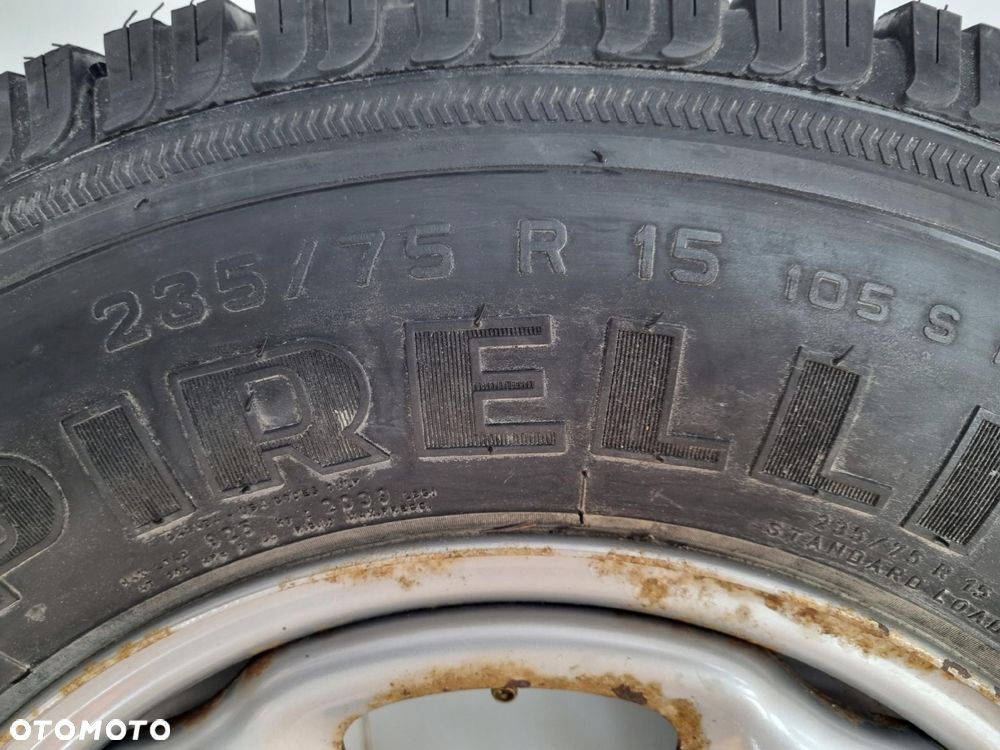 KOŁO ZAPASOWE zapas Nissan Terrano II felga opona 235/75 R15 6x139,7 22C8P - 9