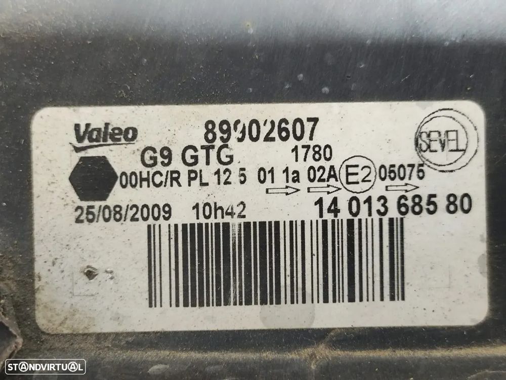 Óticas esquerda direita Citroen Jumpy Mk2 II 2 - 7