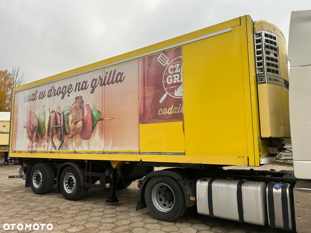 Schmitz Cargobull SKO 18 Z WINDĄ THERMO KING SL-100e / 2 OSIE / 22 PALETY / OŚ SKRĘTNA / ROLETA / SKRĘTNA OŚ NA OBROTNICY / IDEALNA POD DYSTRYBUCJĘ / ŚWIETNIE ZWROTNA KRÓTKA NACZEPA !! - 26