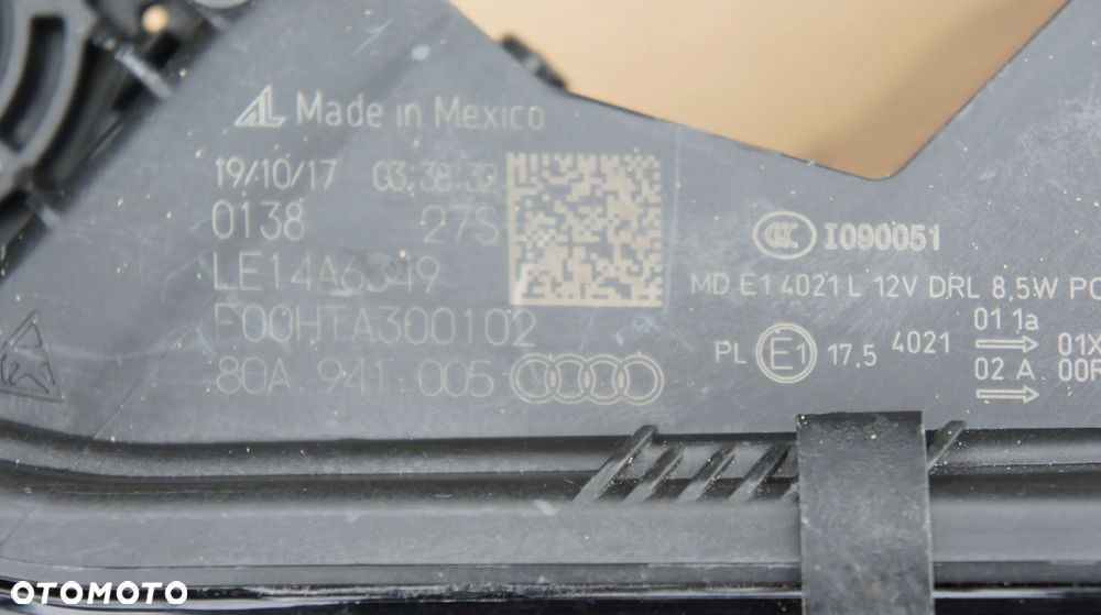 PRZEDNIA LEWA LAMPA AUDI Q5 80A XENON LED 80A941005 - 11
