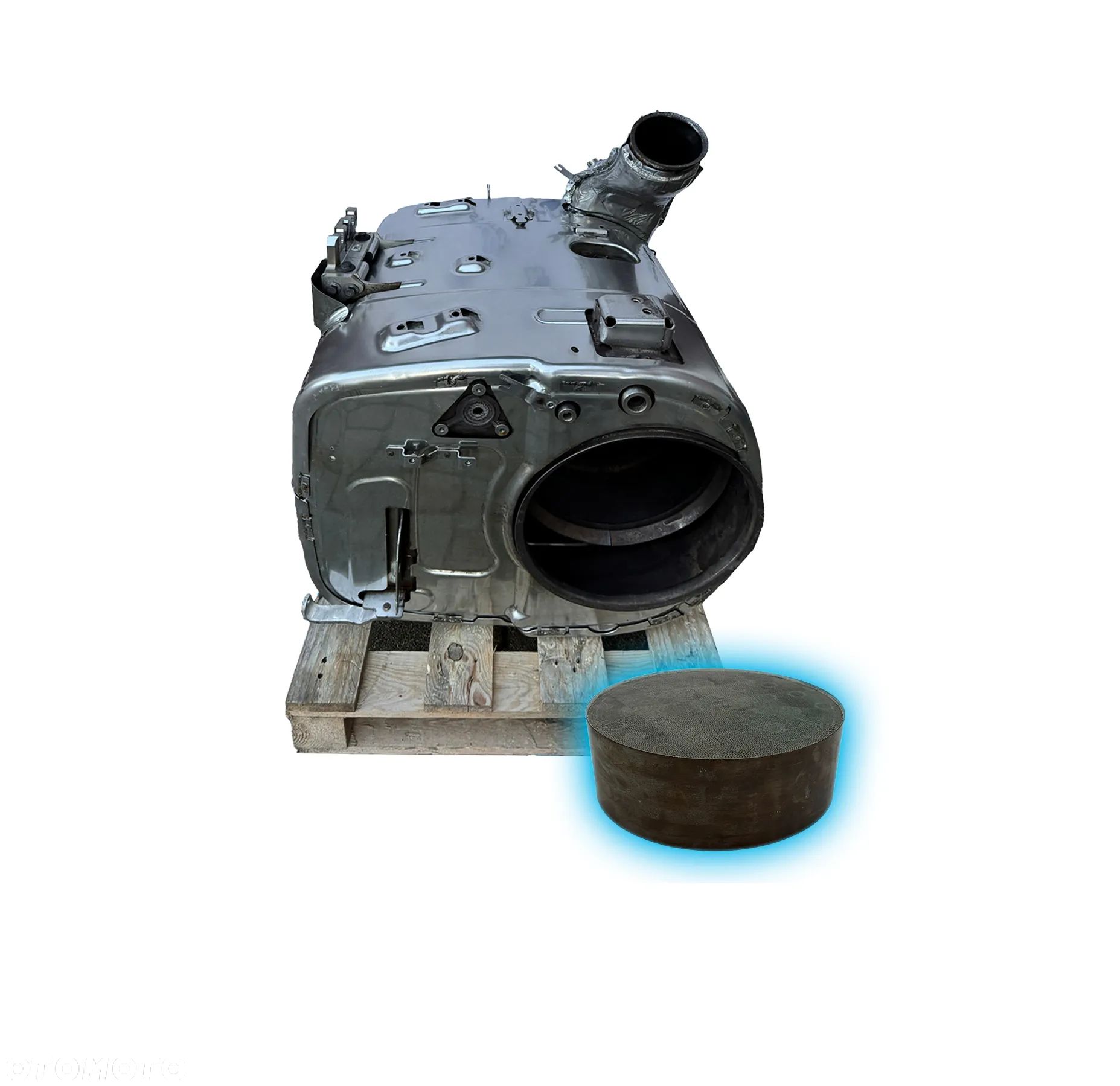 KATALIZATOR Z NOWYM WKŁADEM WSTĘPNYM DOC, DAF 106 POLIFT EURO 6, 2046691, 2188242, 2232836 - 1