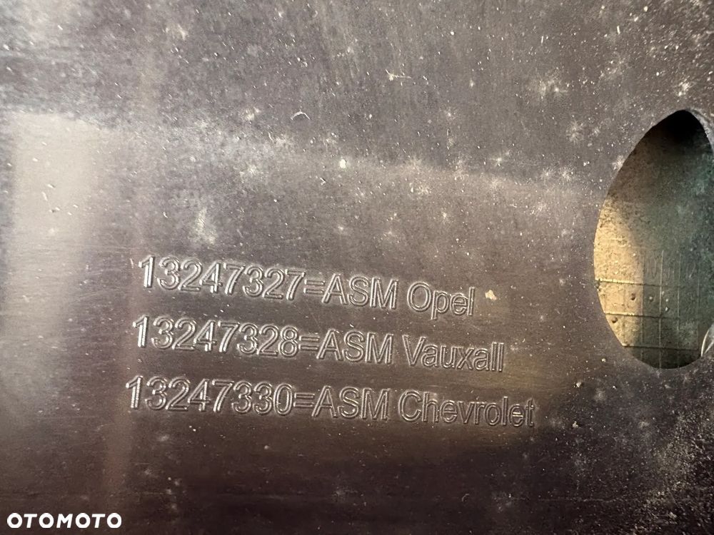 OPEL ZAFIRA B LIFT ATRAPA GRILL ZDERZAKA PRZÓD 13247331 - 5