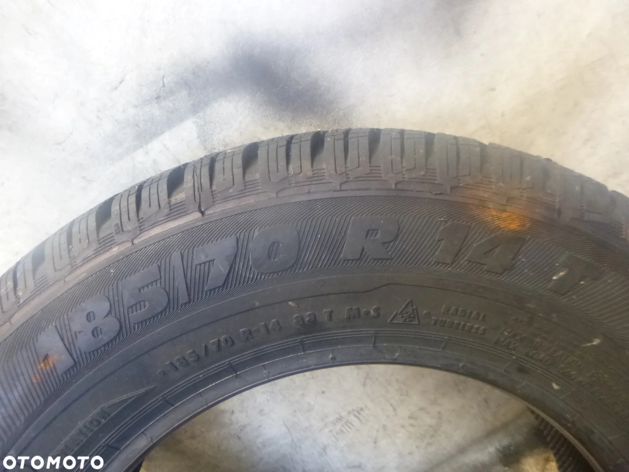 nowa opona zimowa semperit master-grip 2 185/70 r14 88T - 2