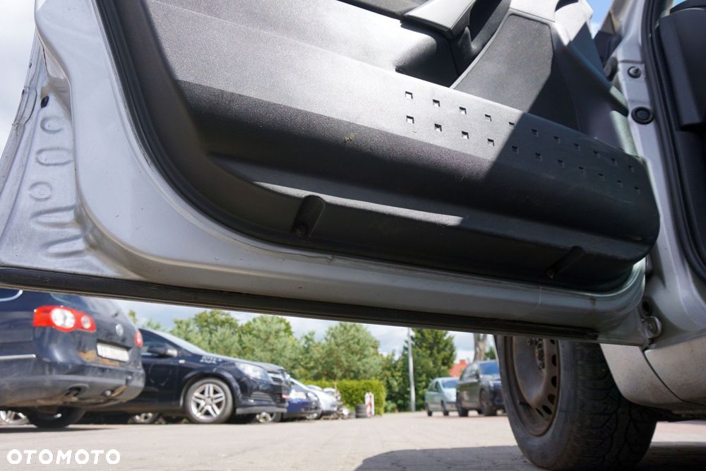 DRZWI PRZEDNIE LEWE MEGANE II PH2 LIFT 5D HB TED69  SREBRNY RENAULT 2006-2008 - 9