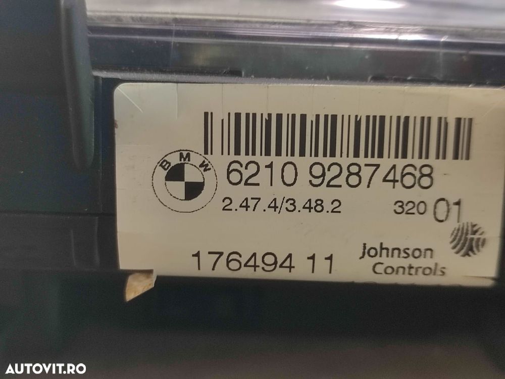 Ceasuri bord 62109287468 BMW Seria 1 F20/F21 [2011 - 2015] 2.0 d N47D - 4