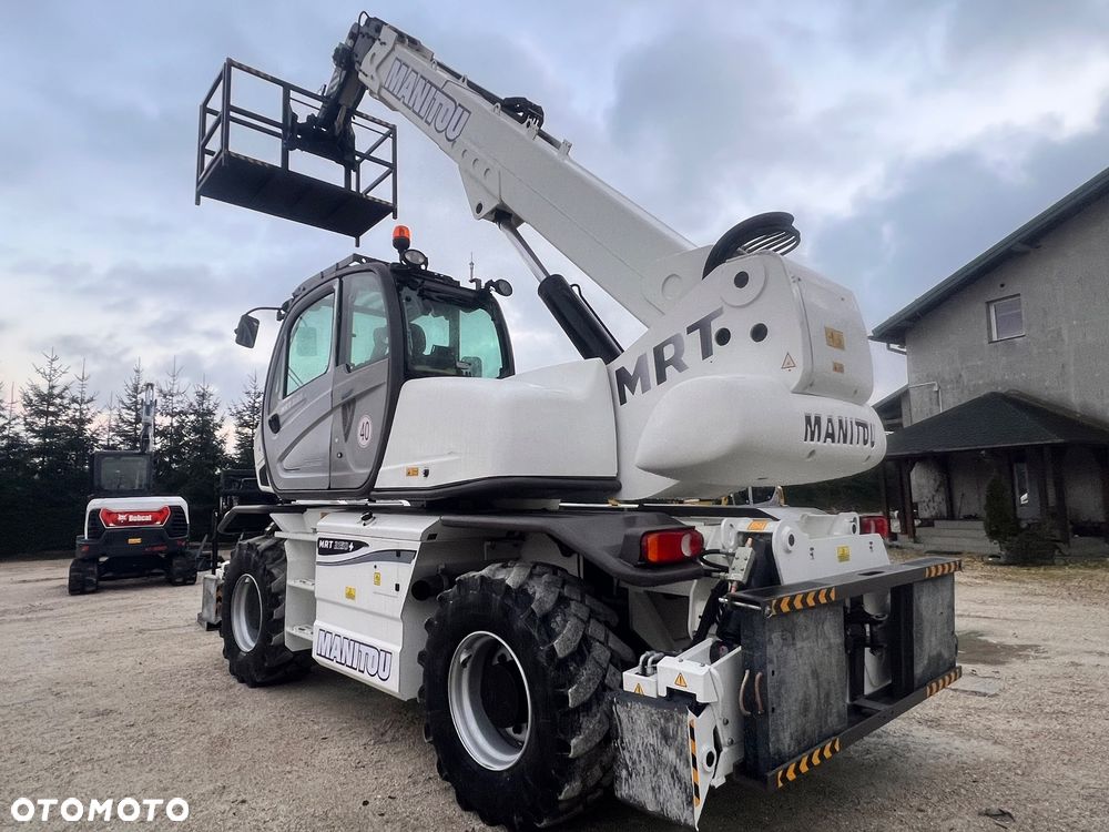 Manitou Ładowarka teleskopowa Manitou Mrt 2150 + Privilage Roto obrotowa 360 Pilot sterowanie radiowe Kosz Widły 2016/17 1840 2550 2540 silnik Mercedes 2150+ Merlo - 32