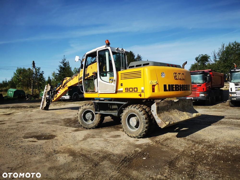 Liebherr 900 rototilt głowica obrotowa pług - 4