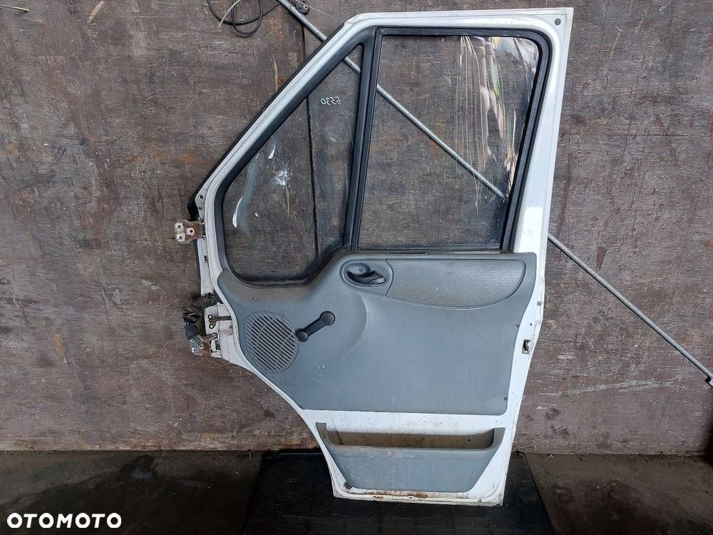 DRZWI KOMPLETNE PRAWY PRZÓD FORD TRANSIT V DOKA  BIAŁE - 3
