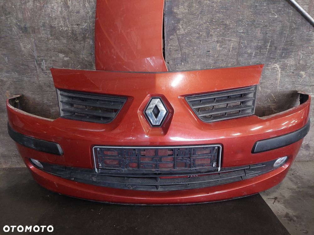 KOMPLETNY PRZÓD MASKA ZDERZAK BŁOTNIKI LAMPA PAS RENAULT MODUS I - 17