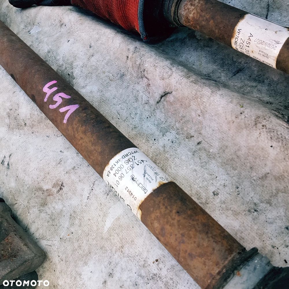 półoś półośka krzyżak drążek stabilizacyjny piasta bęben smart 450 451 jak nowe - 32