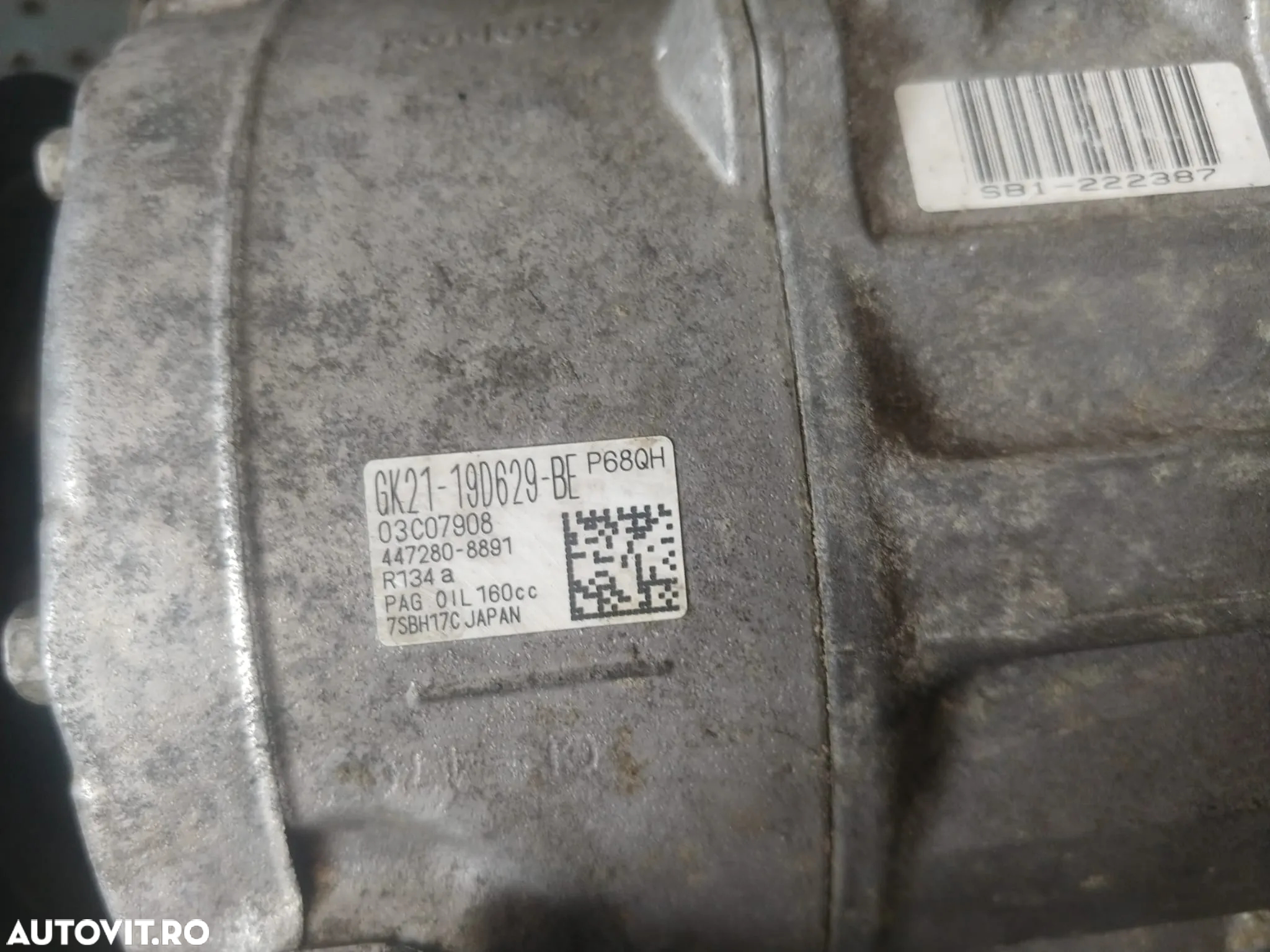 compresor clima ac  bkfb 2.0 d ecoblue ford transit custom  gk21-19d629-be  447280-8891 - 2
