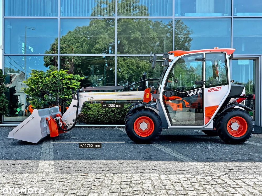 Günstig 2812T ładowarka teleskopowa telehandler - 9