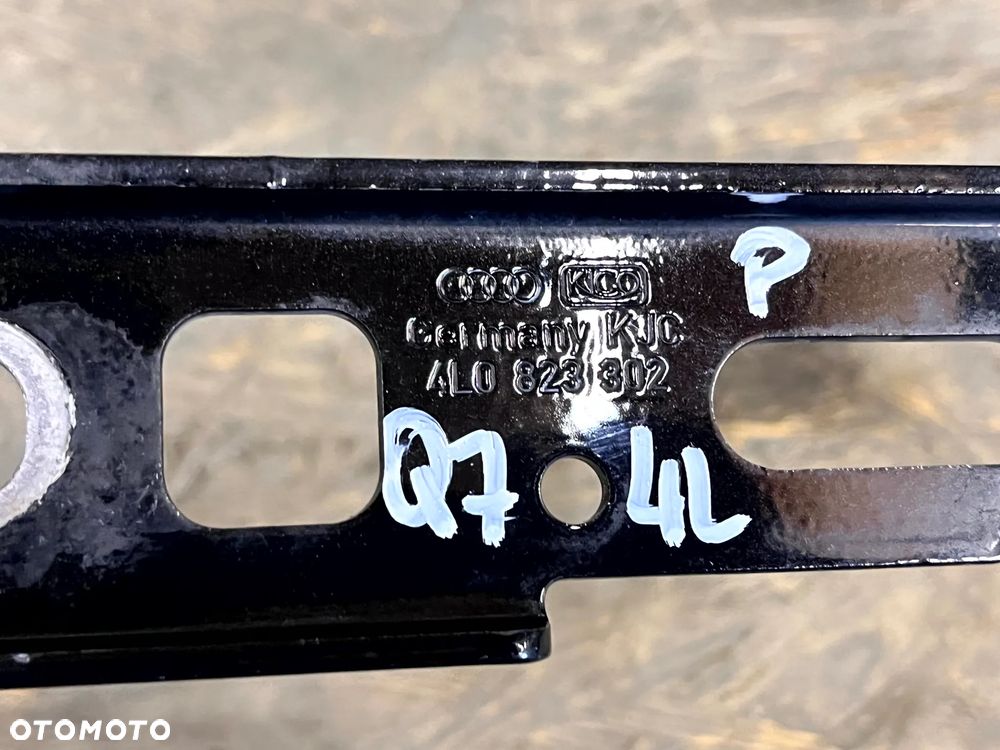 AUDI Q7 4L ZAWIASY MASKI PRAWY LEWY CZARNE 4L0823301 4L0823302 - 4