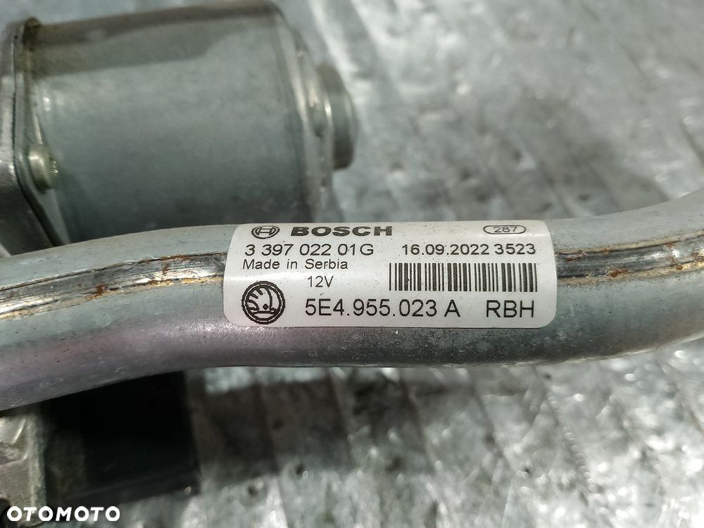 MECHANIZM WYCIERACZEK SKODA OCTAVIA IV 5E4955023A  339702201G - 8