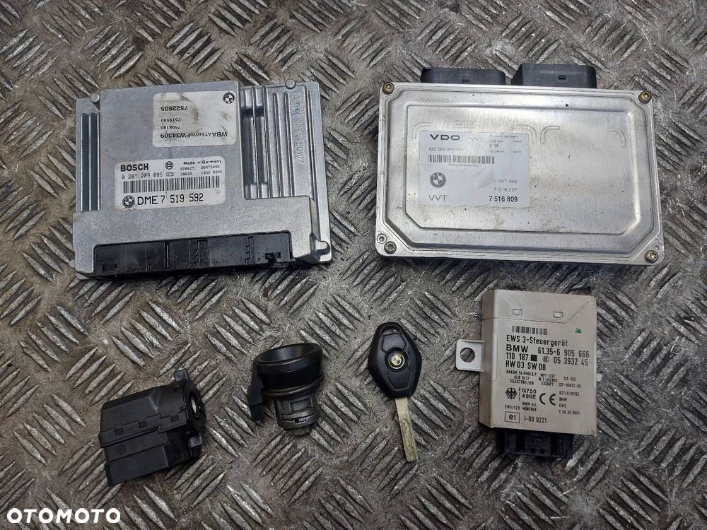 ZESTAW STARTOWY BMW E46 1.8 16V N42 7519592 0261209005 6905666 1094686 - 1