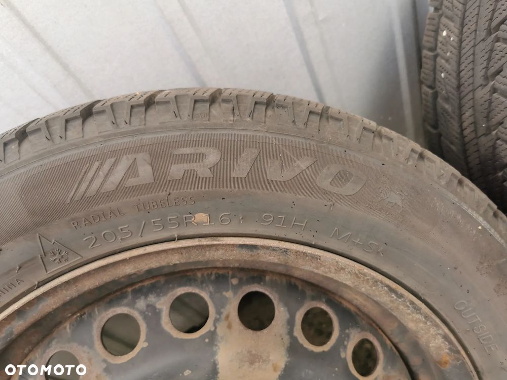 Koła opony zimowe 205/55 R16 Ford komplet - 6