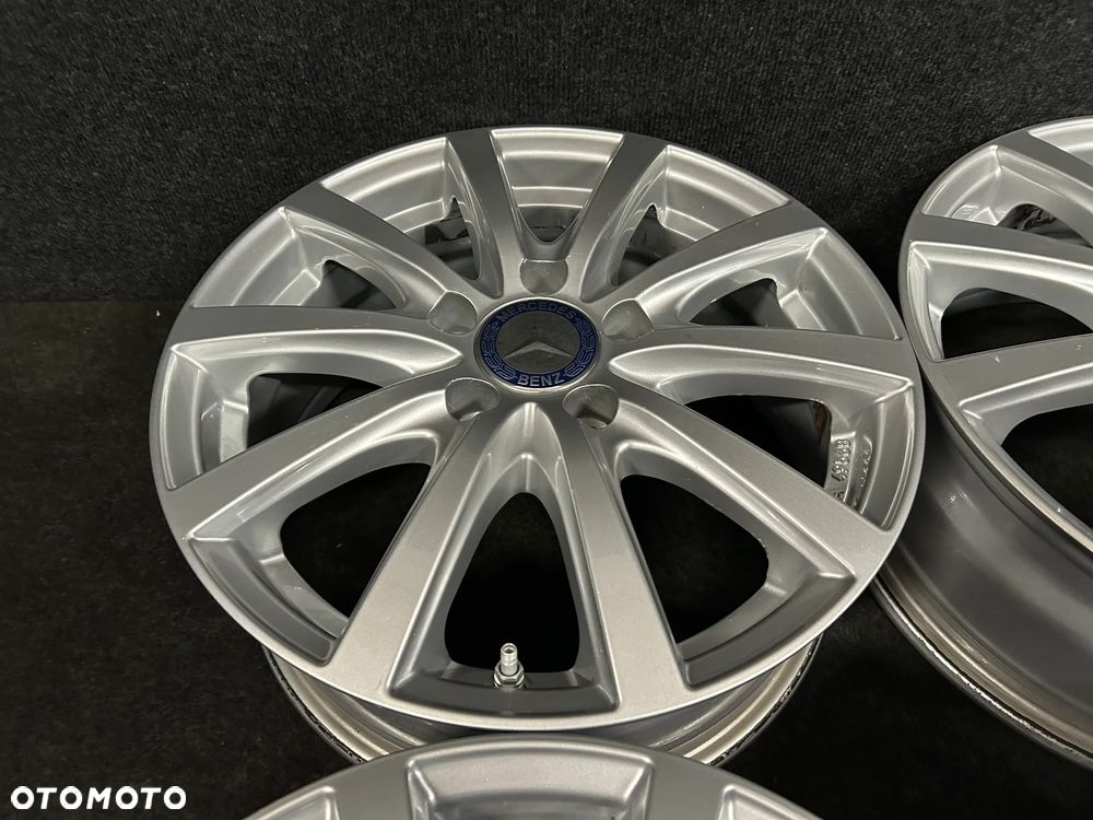 Alufelgi Mercedes A-Klasa W169, W176, B-Klasa W245, W246, Vito 16 cali 5x112 4szt. Łądne z czujnikami! - 15
