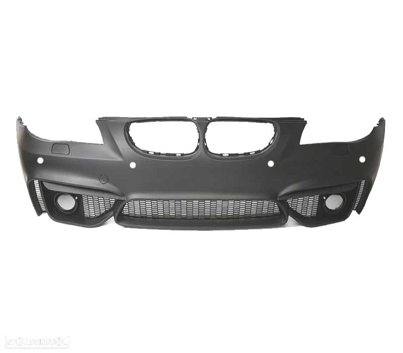 PARA-CHOQUES FRONTAL BMW E60 E61 03-07 LOOK M4 PDC NEVOEIRO ABS - 2