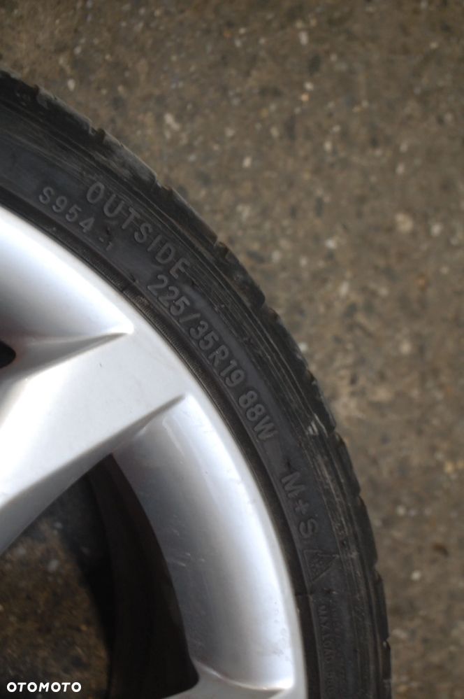 KOŁA FELGI ALUMINIOWE 8R0601025AL 5X112 ET37 7J 225/35R19 OPONY ZIMOWE AUDI A4 B8 A8 A3 A5 - 10