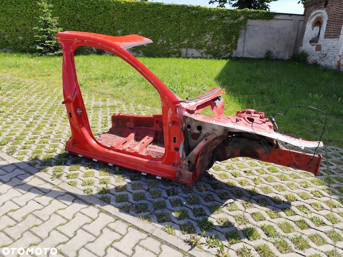 AUDI RS6 C7 ĆWIARTKA FARTUCH PODŁUŻNICA PRÓG SŁUPEK PRZÓD PRAWA LZ3M - 1